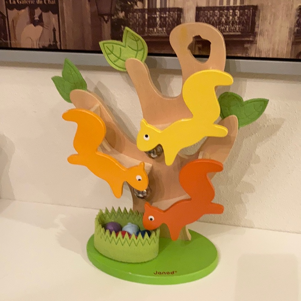 Janod Squirrel Baby / Toddler Toy